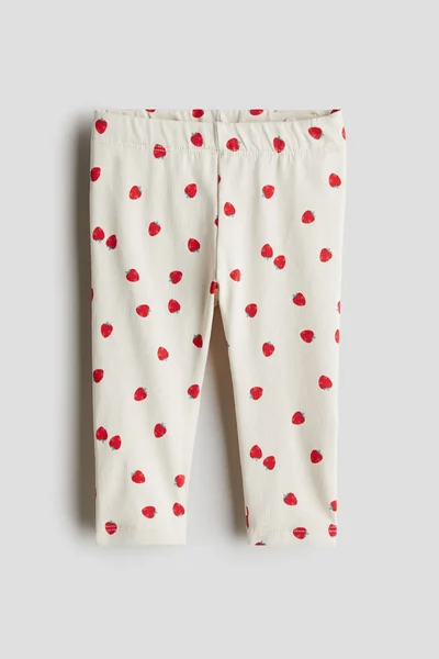 H&M Printed cotton leggings