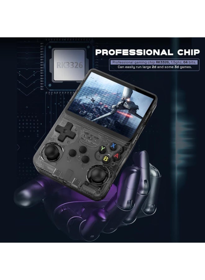 TIGER Retro Handheld Video Game Console with 3.5 Inch Screen, Built-In Rechargeable Battery, Portable Handheld Gaming Device, Classic Video Games Player for Kids and Adults - Image 2