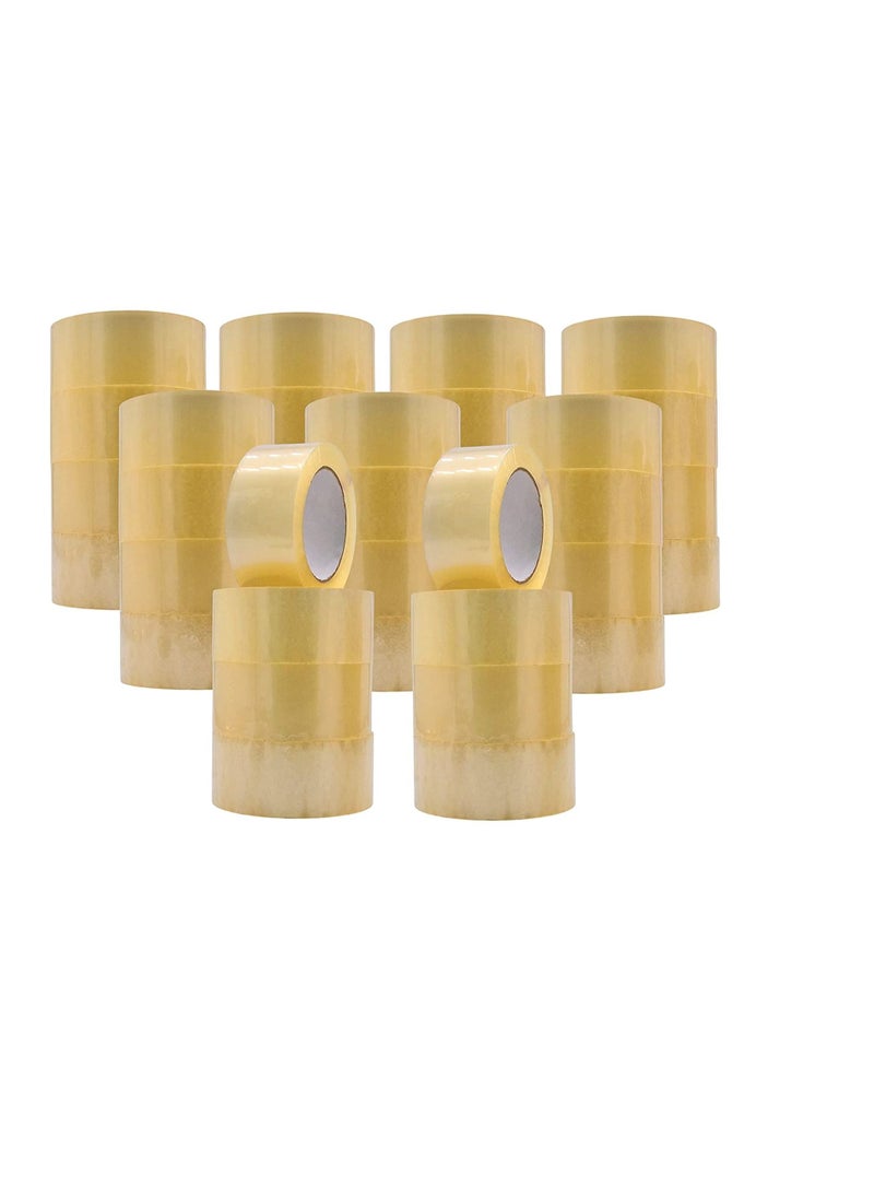 MARKQ Clear Packing Tape | 2 inches x 50 yards Strong Heavy Duty Packaging Tape for Sealing Parcel Boxes, Moving Boxes Houses, Large Postal Bags, Office Supplies [36 Rolls]  - Image 1