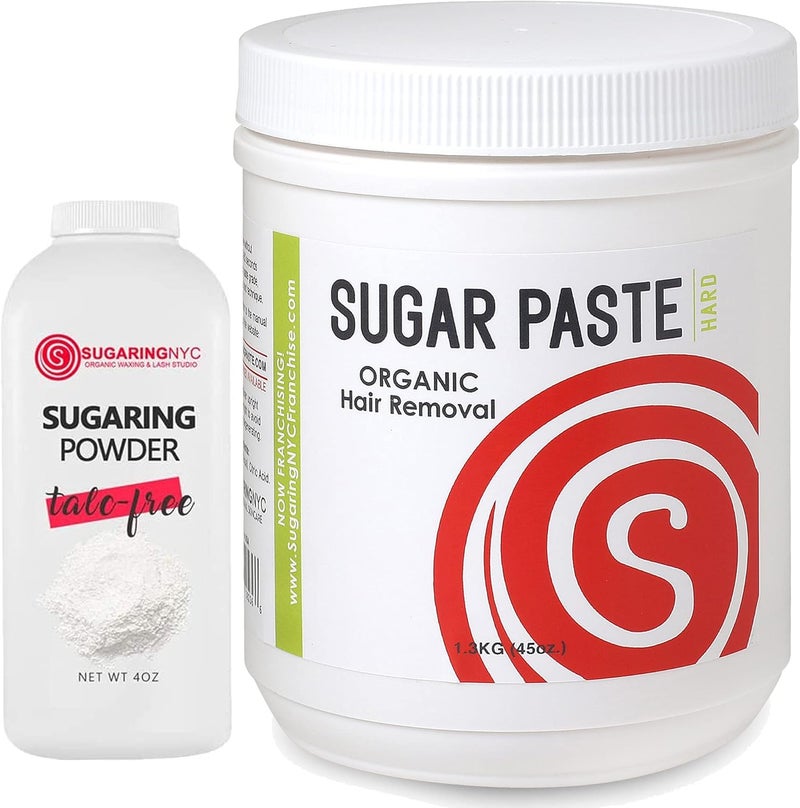 Sugaring NYC Sugaring Hair Removal Paste Hard  Sugaring NYC Drying Powder 