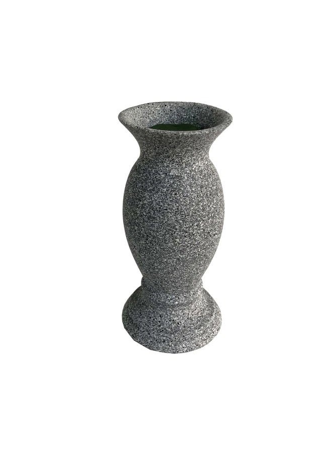 Resin Cemetery Vase Grave Decorations Floral Holder for Fresh or Artificial Flowers with Floral Foam and Long Metal Spike Memorial Gift - Image 1