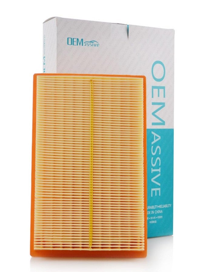 OEMASSIVE فلتر هواء بديل للمحرك من OEMASSIVE CA10741 1780137021 لسيارات لكزس CT 200h موديلات 2011-2017، وNX 300h موديلات 2015-2021، وتويوتا بريوس 1.8 لتر هايبرد موديلات 2010-2015، وRAV4 2.5 لتر هايبرد موديلات 2016-2018. يُستبدل هذا الفلتر برقم 17801-37020. - Image 1