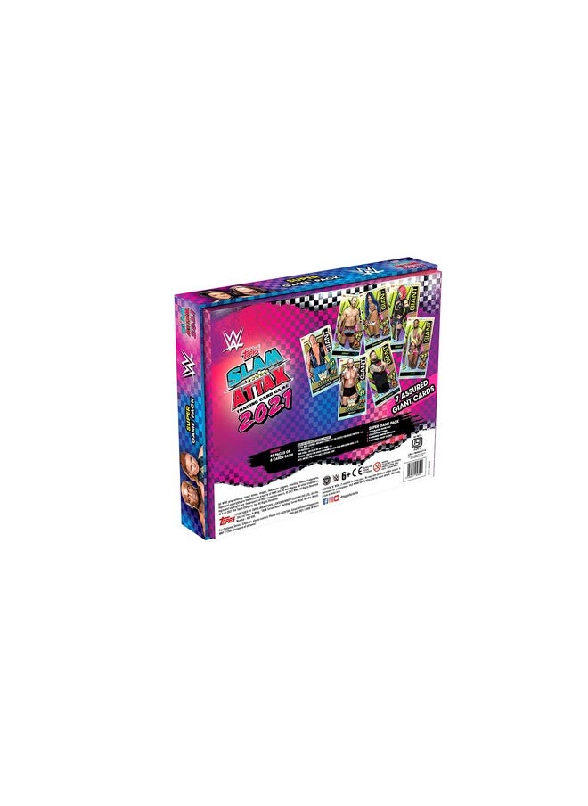 Topps Topps WWE Slam Attax 2021 Edition (Super Game Pack) I WWE Cards | WWE Slam Cards | Slam Attax | Slam Attax Cards | Bonanza Pack | Includes Collector Binder and Game mat  - Image 3