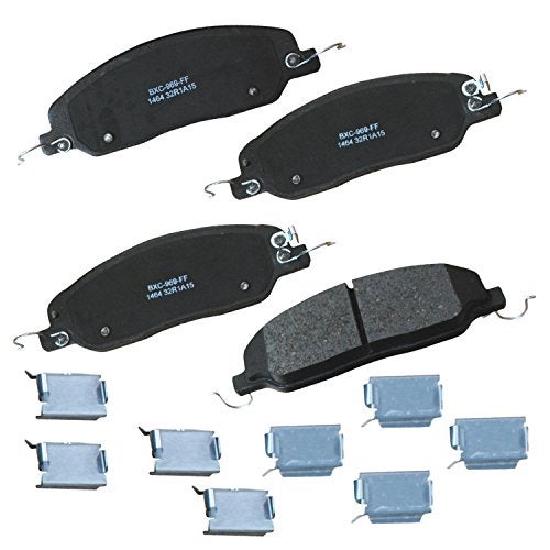 Bendix Premium SBC1464 Ceramic Front Brake Pads for Ford Mustang 2014-2011 - Image 1