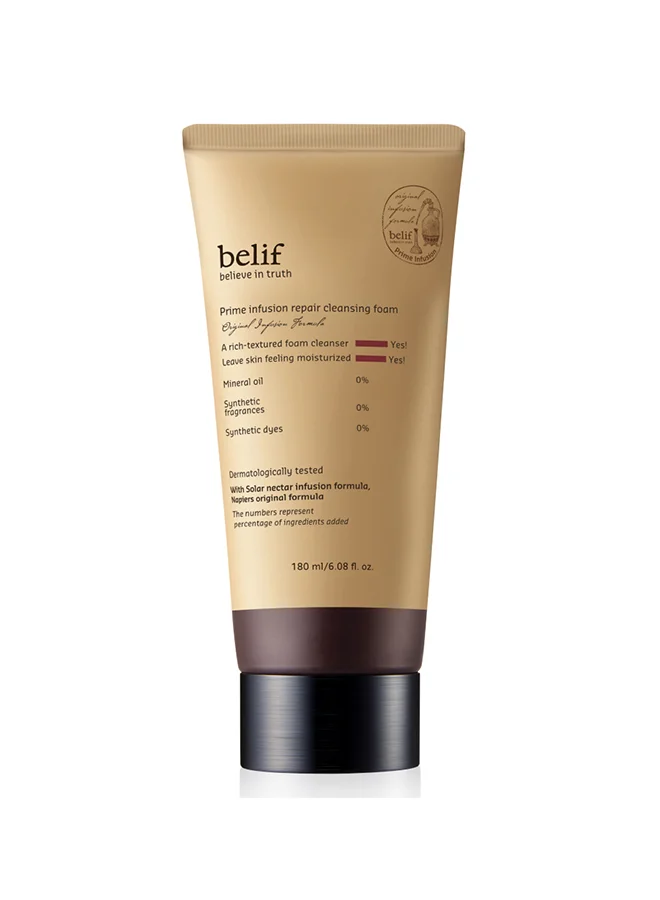THE FACE SHOP belif prime infusion repair cleansing foam 180