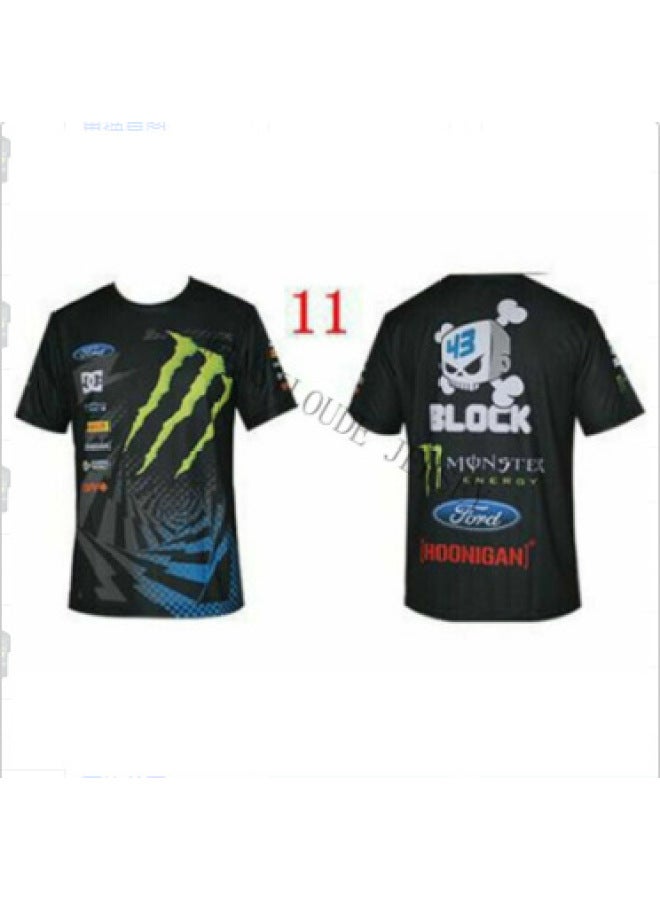 Summer Bicycle Clothing Long Sleeve T-shirt Motorcycle Off-road Downhill Suit Mountain Bike Off-road Outdoor Sports Breathable T-shirt