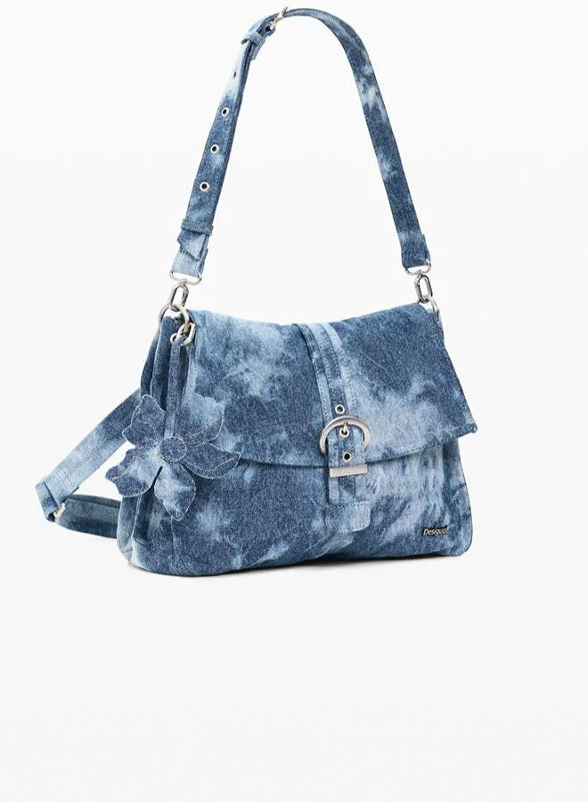 Desigual Blue Medium denim bag for Women | Best Price UAE