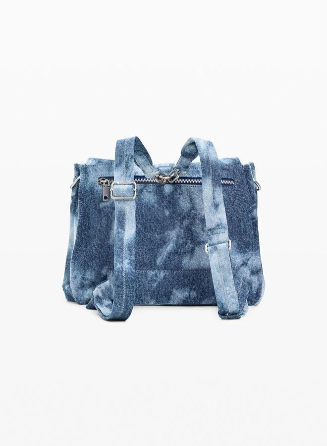 Desigual Blue Medium denim bag for Women | Best Price UAE
