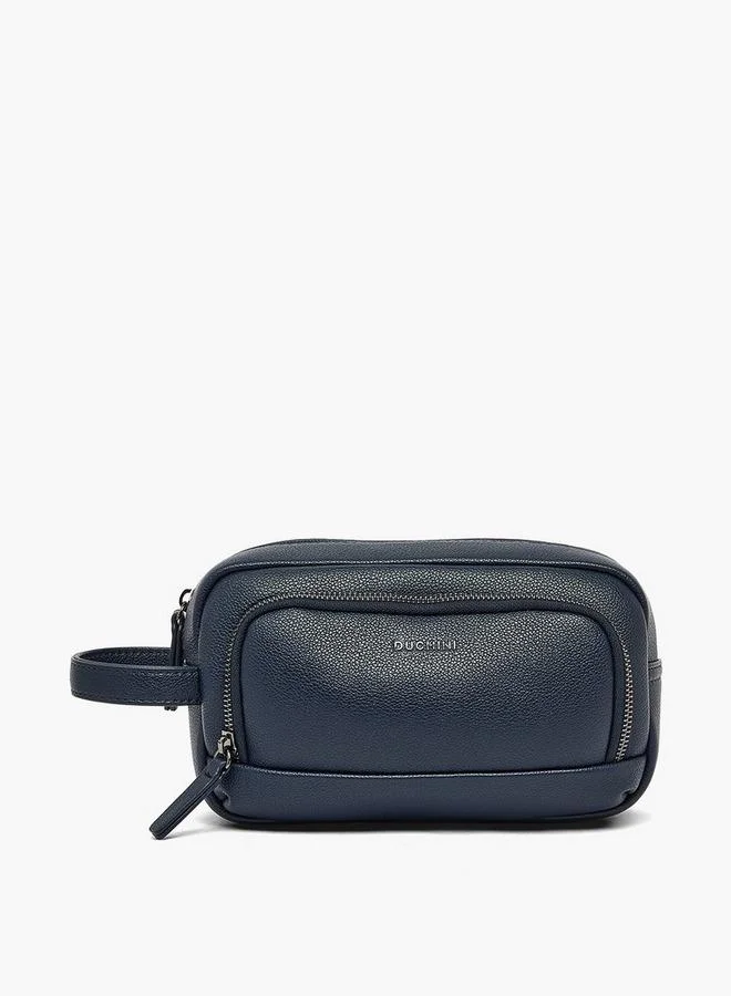 Duchini Textured Pouch With Handle