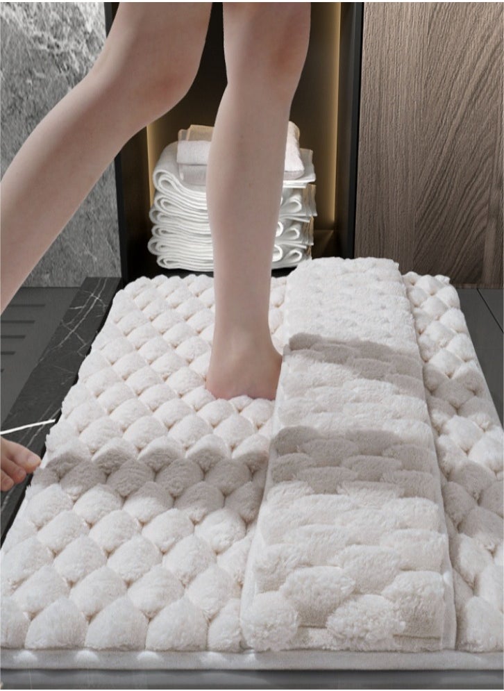 Lullaxx Lullaxx Premium Bathroom Rug - Super Absorbent Non - Slip Mat - Plush Cloud - Like Velvet Memory Foam - Thickened 30MM for Ultimate Comfort  - Image 1