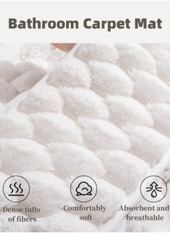 Lullaxx Lullaxx Premium Bathroom Rug - Super Absorbent Non - Slip Mat - Plush Cloud - Like Velvet Memory Foam - Thickened 30MM for Ultimate Comfort  - Image 2