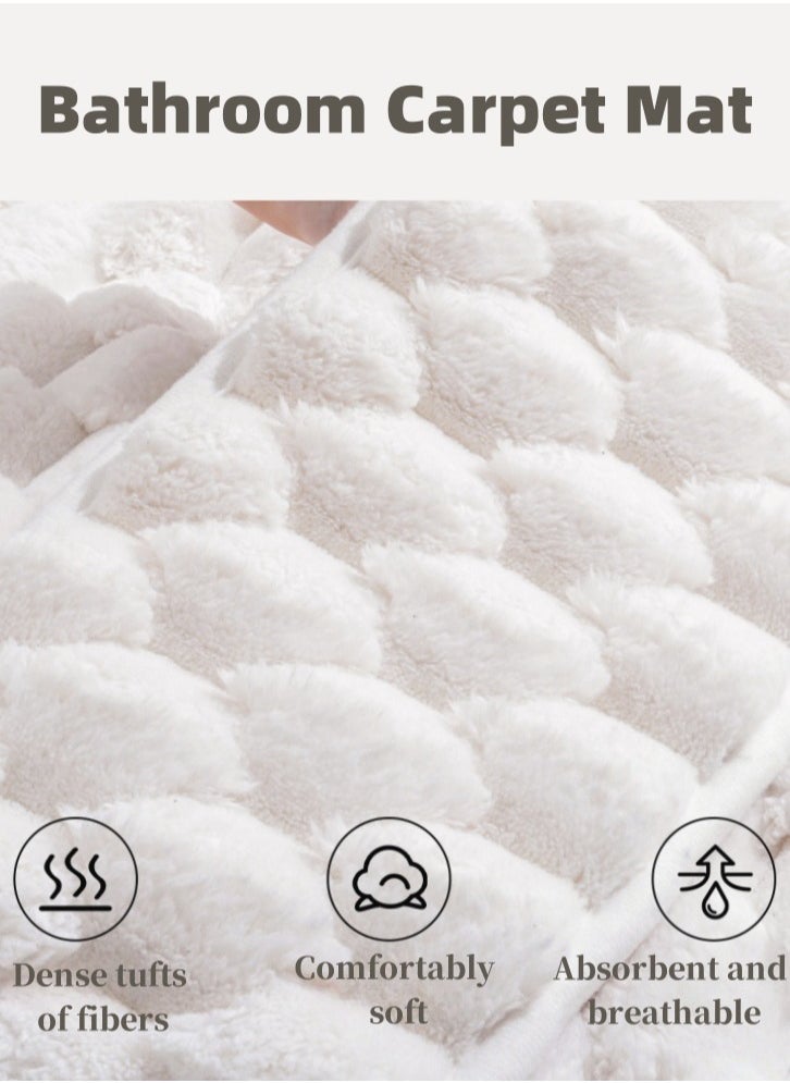 Lullaxx Lullaxx Premium Bathroom Rug - Super Absorbent Non - Slip Mat - Plush Cloud - Like Velvet Memory Foam - Thickened 30MM for Ultimate Comfort  - Image 2