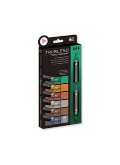 Spectrum Noir Triblend Alcohol 3 Blend Marker Pens-Woodland Shades-Pack Of 6 - pzsku/ZDBB263FC936A4AEA80C4Z/45/_/1732780902/cbbe7feb-bae3-4db0-83bb-a6b22ad05b39