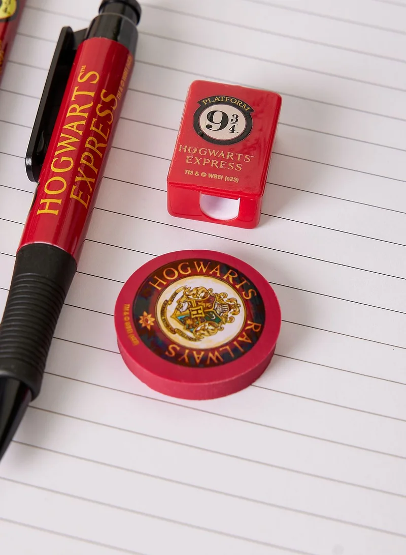 Harry Potter Red Stationery Set Hogwarts Express