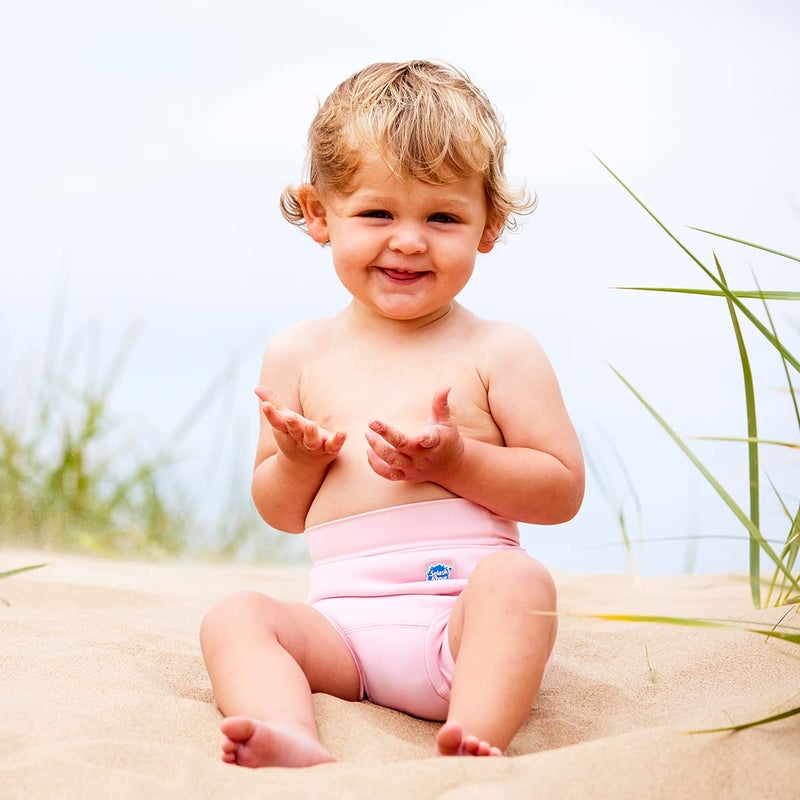 Splash About Happy Nappy Reusable Swim Diaper, Almond Blossom, 2-3 Years - Image 2