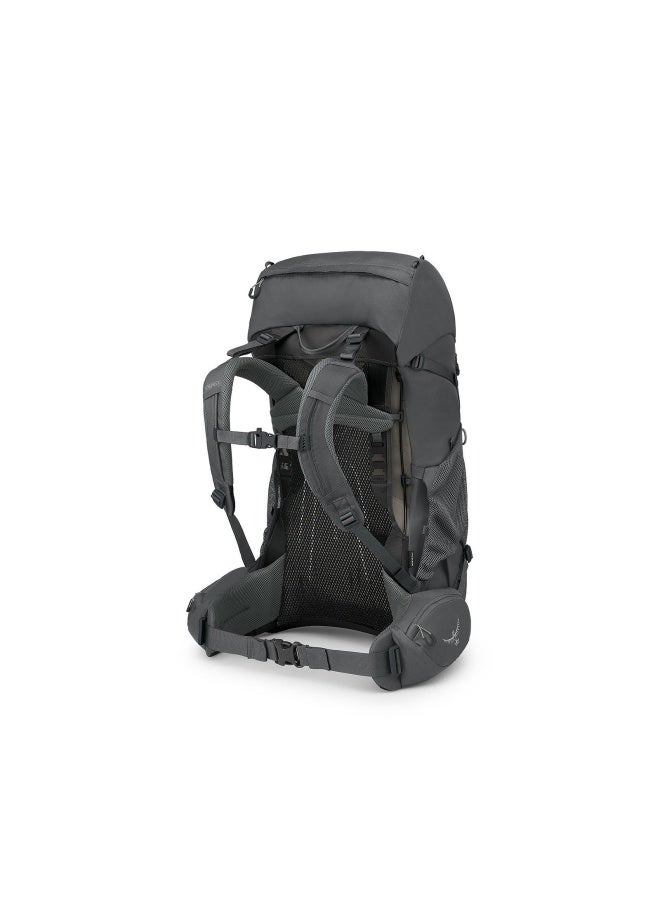 OSPREY Renn 50 Dark Charcoal/Gray Wolf O/S Camping Backpack  - Image 2