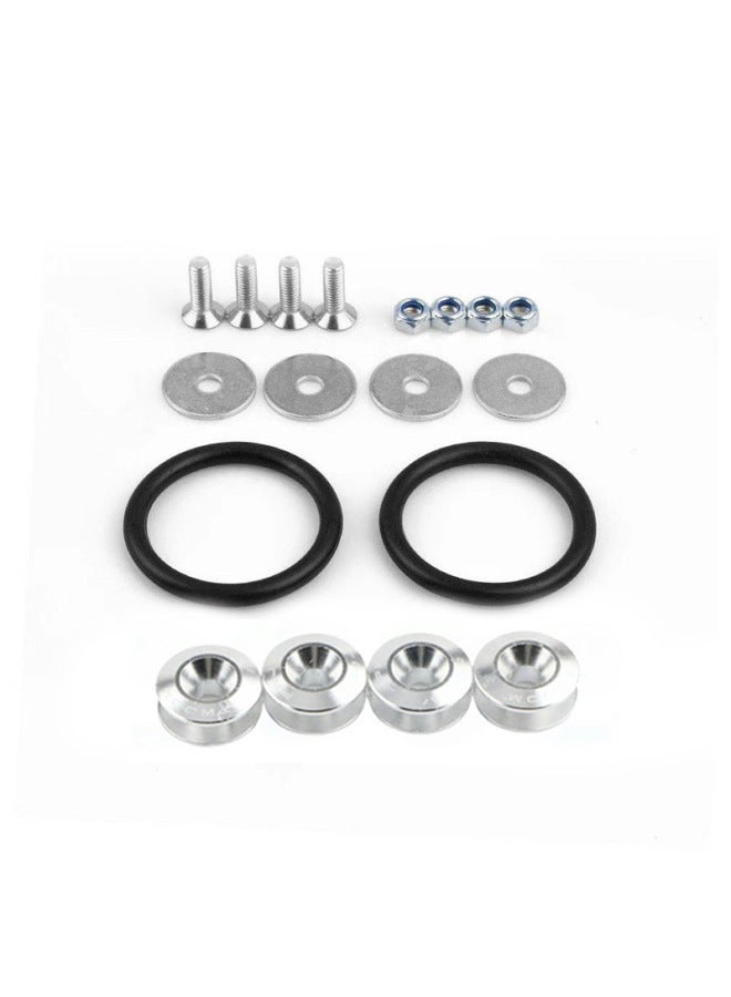 Jdm Car Front And Rear Bumper Reinforcement Washers Surround Screws Modified Colorful Double-layer Spacers Clips Universal