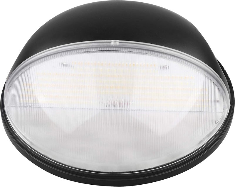 Nuvo 65750 LED CCT Selectable Small Round Aluminum Outdoor Wall Pack Light 3000K4000K5000K 20W Black - Image 2