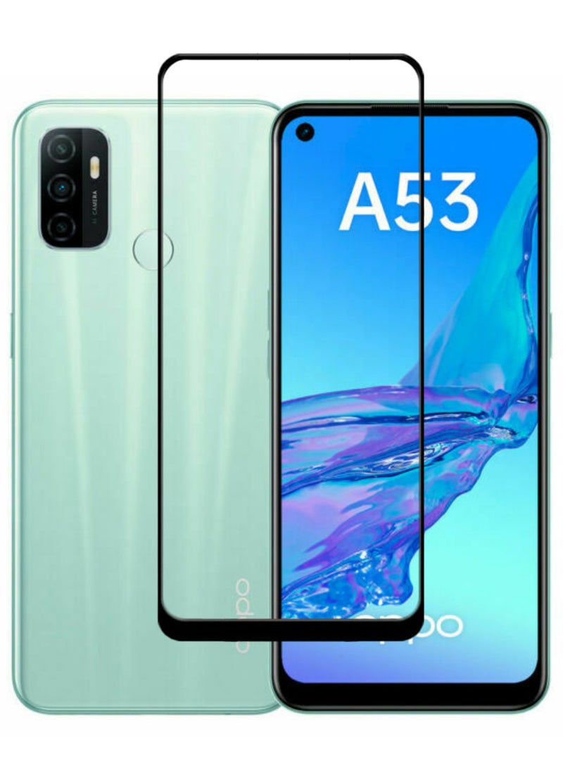 ACLIX Antistatic ESD Dustproof Premium Quality High Definition Tempered Glass Screen Protector Designed For Oppo A53 - Image 1