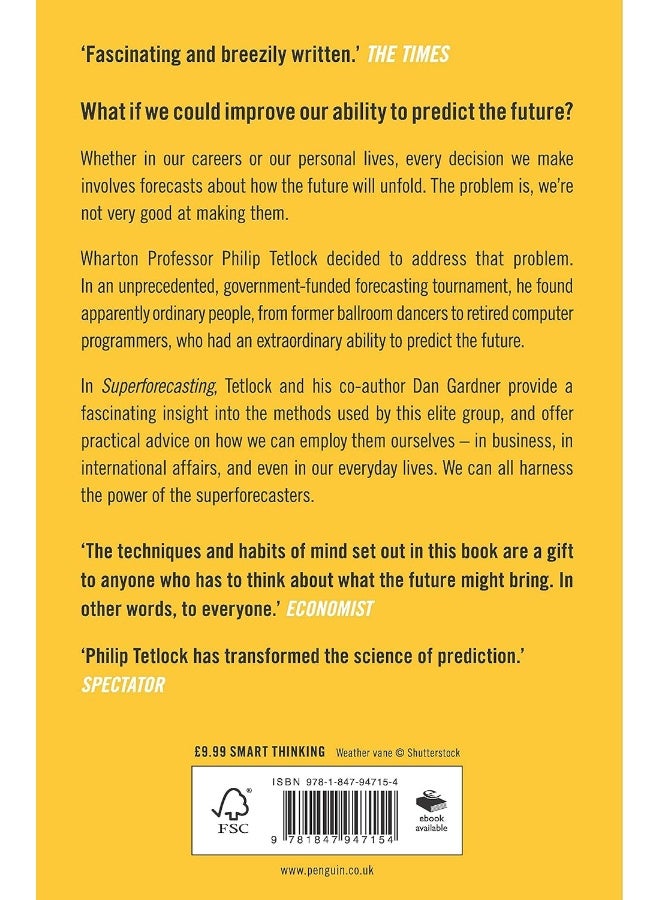 Superforecasting The Art and Science of Prediction by Philip E. Tetlock and Dan Gardner - Paperback - Image 2