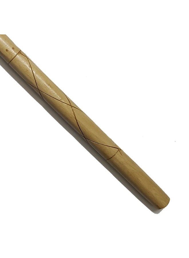 A walking stick made of Aswan beech wood, for men, black handle. - Image 2