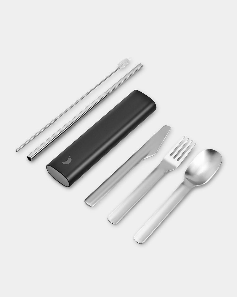 Chilly's | Cutlery Set | Abyss Black - Image 1