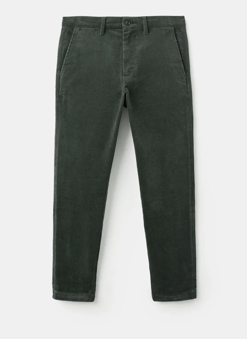 Mango Man  Corduroy slim-fit trousers for Men | Best Price UAE