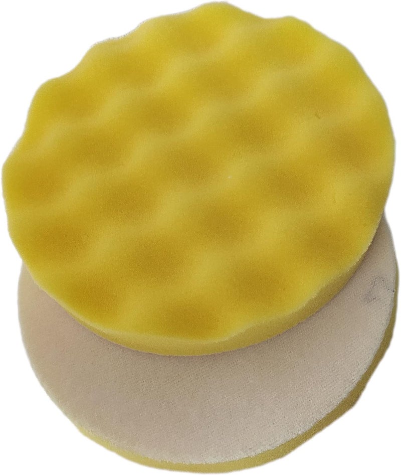 Dumdaar 7Inch pad kit Wave Sponge Polishing Pad wool pad backing pad and M14 adaptor for Waxing Buffing polishing - Image 2