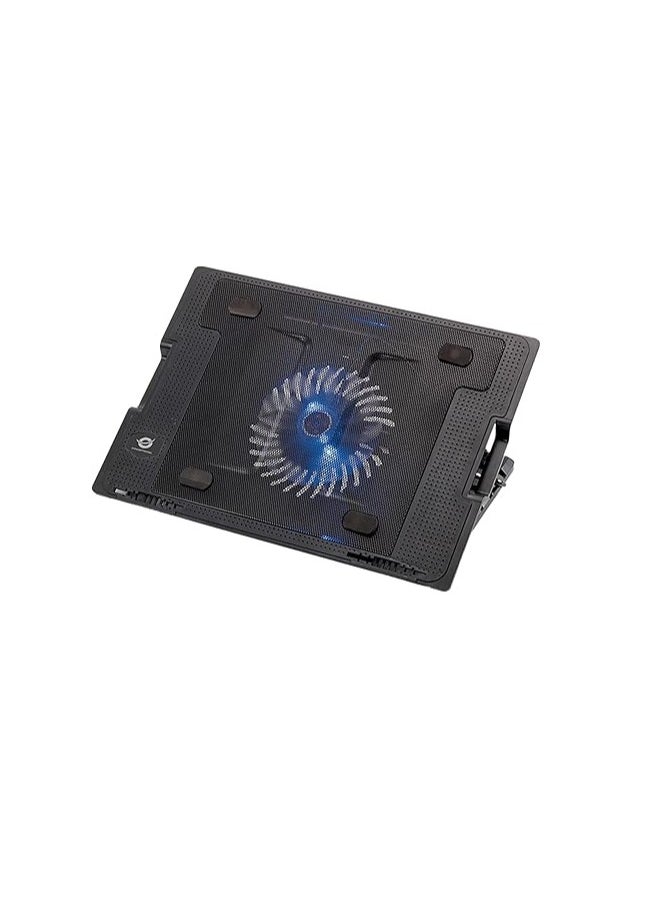 Generic 1-Fan Laptop Cooling Stand – Adjustable Height, Anti-Slip, USB Powered for Laptops up to 17"  - Image 1