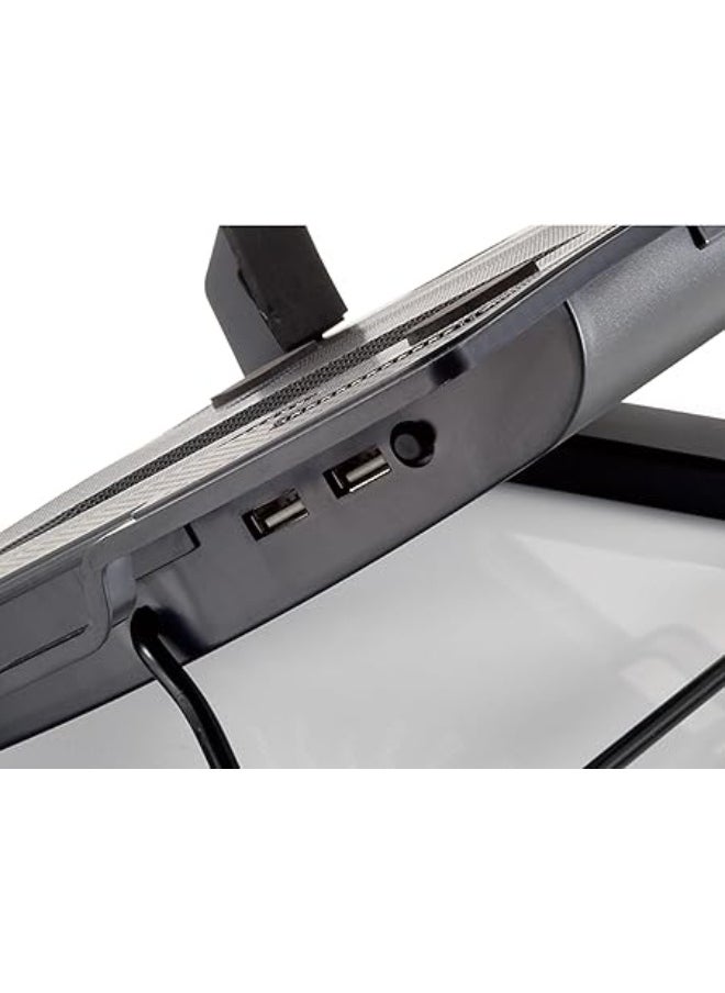 Generic 1-Fan Laptop Cooling Stand – Adjustable Height, Anti-Slip, USB Powered for Laptops up to 17"  - Image 3