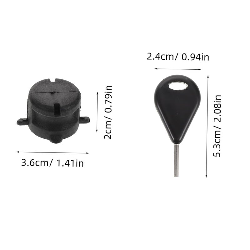Surfboard Tail Fins Set with Wrench and Screws Durable High Precision Construction - Image 3