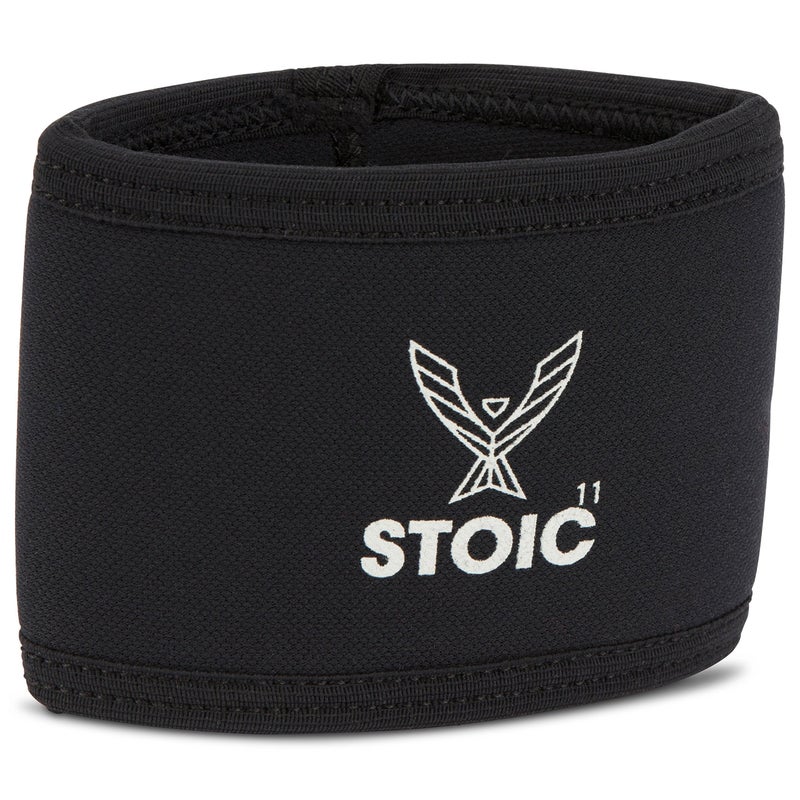 Stoic 7MM Compression Sleeve Cuff Heavy Neoprene Construction for arm Elbow Lower Leg Compression and Warmth While Weight Lifting Powerlifting Bench Pressing 9 Inch Black