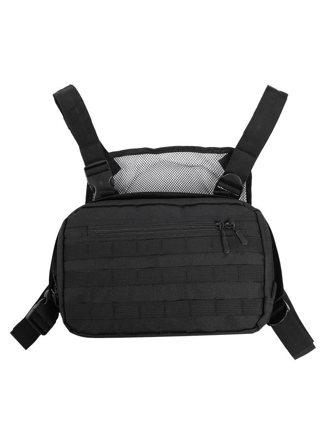 Outdoor Tactics Men Shoulder Bags Chest Bag Multi Pockets with Adjustable Straps