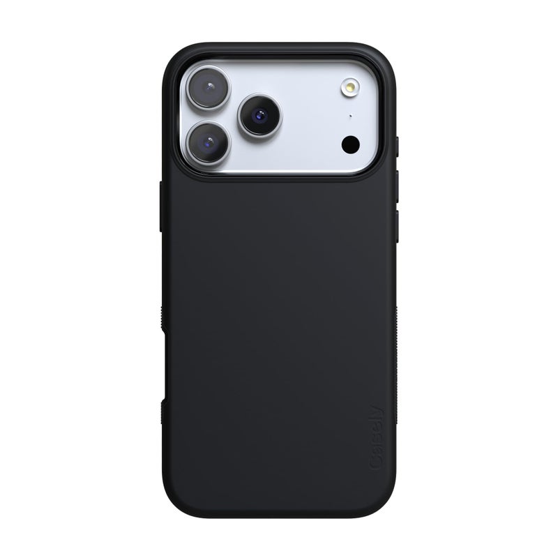Casely iPhone 17 Pro Max Case | Black on Black | Bold Protective Design | Compatible with MagSafe - Image 1