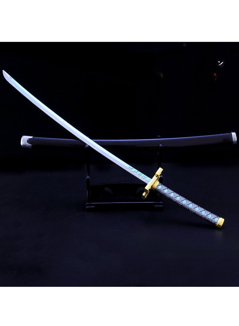 26cm Anime Demon Slayer Nichirin Sword Model Toy with Scabbard Costumes Accessories - Image 2