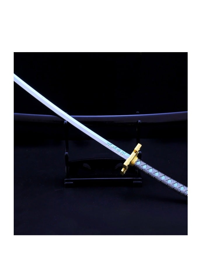26cm Anime Demon Slayer Nichirin Sword Model Toy with Scabbard Costumes Accessories - Image 3