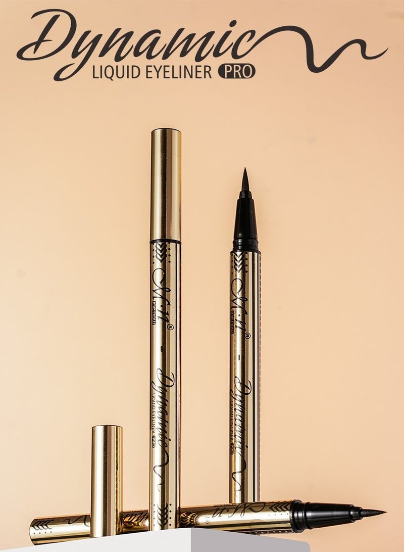 مي ناو محدد العيون السائل الديناميكي من مي ناو - أسود - E4115 - Image 3