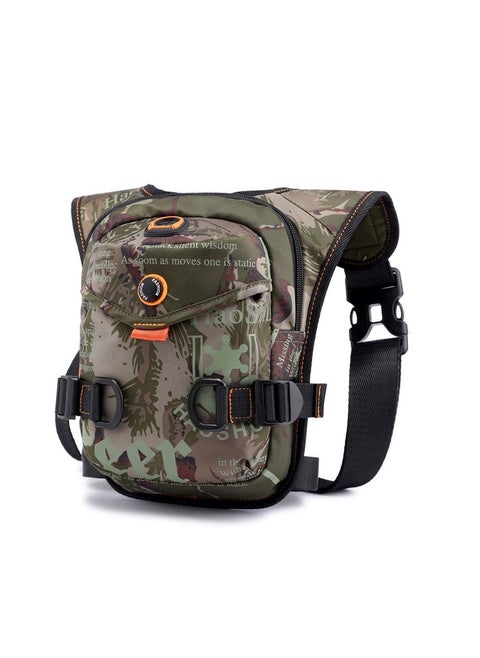 men's large capacity sports chest bag