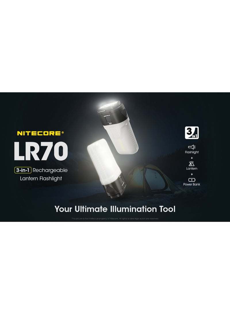 Nitecore LR70 flashlight and Lantern - Image 2