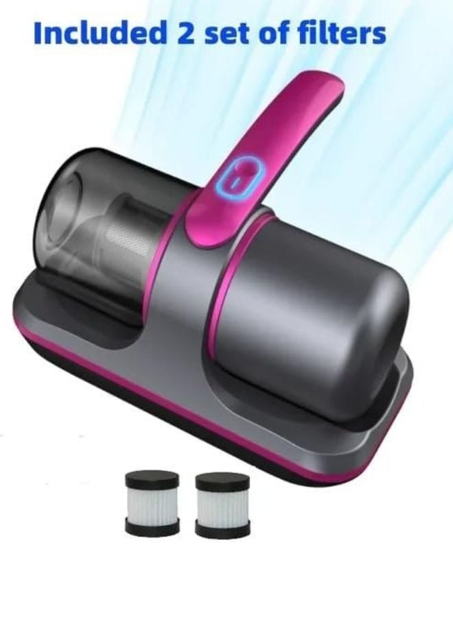 Rich Life Wireless Mini Anti-Mite Vacuum Cleaner – Portable Handheld UV Dust Mite Remover – USB Rechargeable Deep Mattress & Bedding Cleaner – Lightweight Acarid Vacuum for Home Hygiene - Image 4