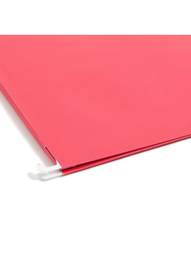 Smead Hanging Pocket with Full-Height Gusset, 3-1/2" Expansion, Letter Size, Assorted Colors, 4 per Pack (64291) - Image 3