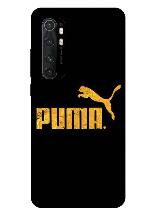 EYE CATCH Printed Protective Case Cover For Xiaomi Mi Note 10 Lite -  Puma Logo - Image 1