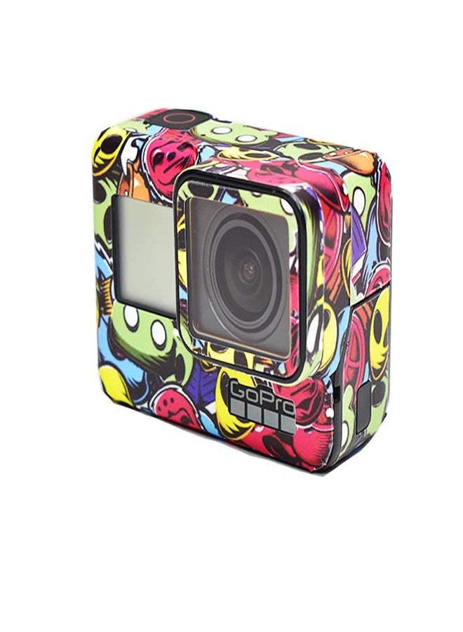 Action Pro Camera Skin Wrap Compatible with GoPro Hero 5/6/7 Action Camera - Image 4