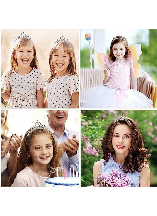 فانسي دريسويل - إكسسوارات الأميرات من FancyDressWale للفتيات للمناسبات الخاصة (مقاس واحد، تاج) - Image 1