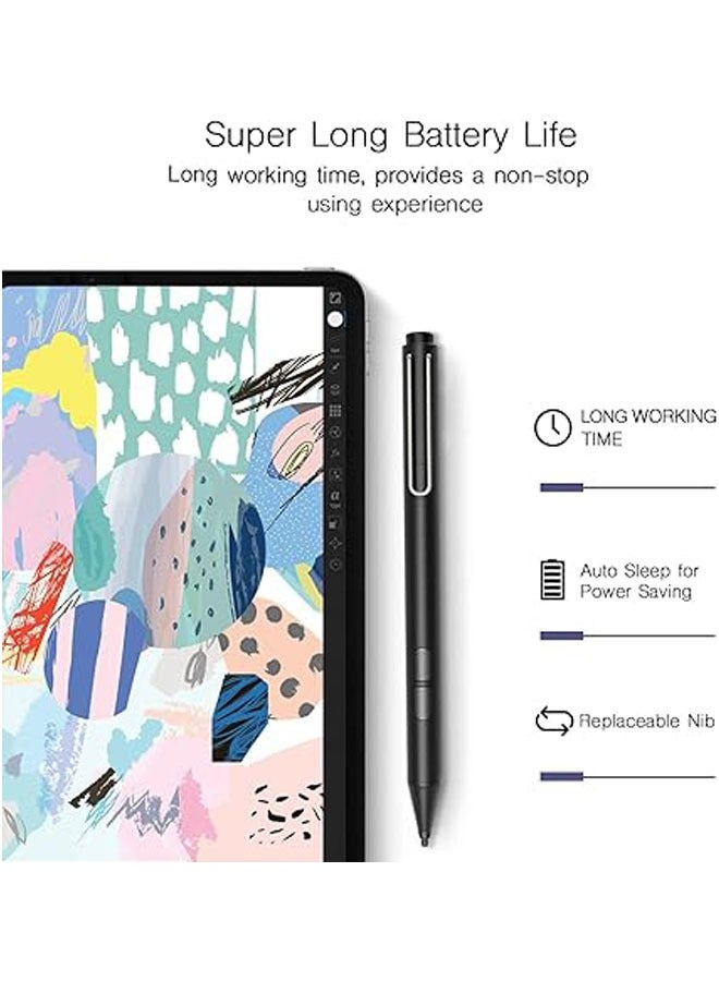 General Uogic pen for Microsoft Surface, palm touch, 1024 pressure level, Flex & Soft HB nib, compatible with Surface Pro/Book/Laptop/Go  - Image 5