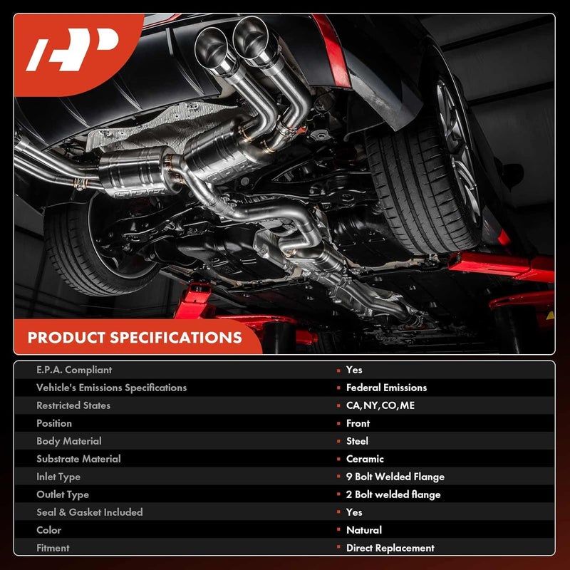 A-Premium Catalytic Converter for Mitsubishi Lancer 2002-2007 - Image 3