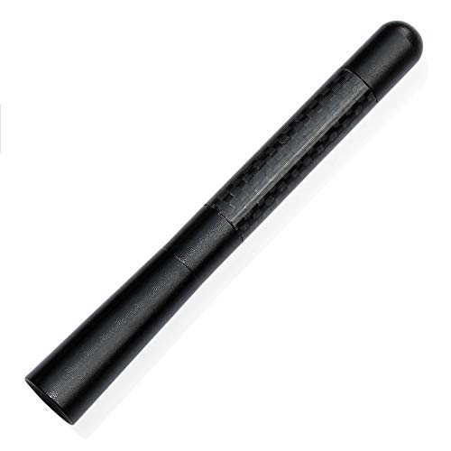 Bingfu Motorcycle Carbon Fiber Antenna Mast Replacement Compatible with 1989-2023 Road King Softail Touring Street Glide Road Glide Fat Boy Electra Glide Tour Ultra Classic - Image 2