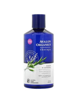 Avalon Organics Avalon Organics, Thickening Shampoo, Biotin B-Complex, Therapy, 14 fl oz (414 ml) 