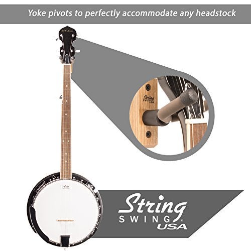 String Swing Wall Mount Banjo Hanger CC01B-O - Image 2