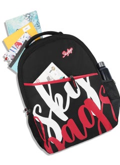 Skybags Skybags Qube 02 28 Litre Casual School Standard Backpack Black  - Image 5